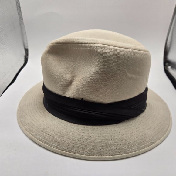 Dobbs Fifth Avenue New York White hat small 6 3/4-6 7/8 - Picture 2 of 6